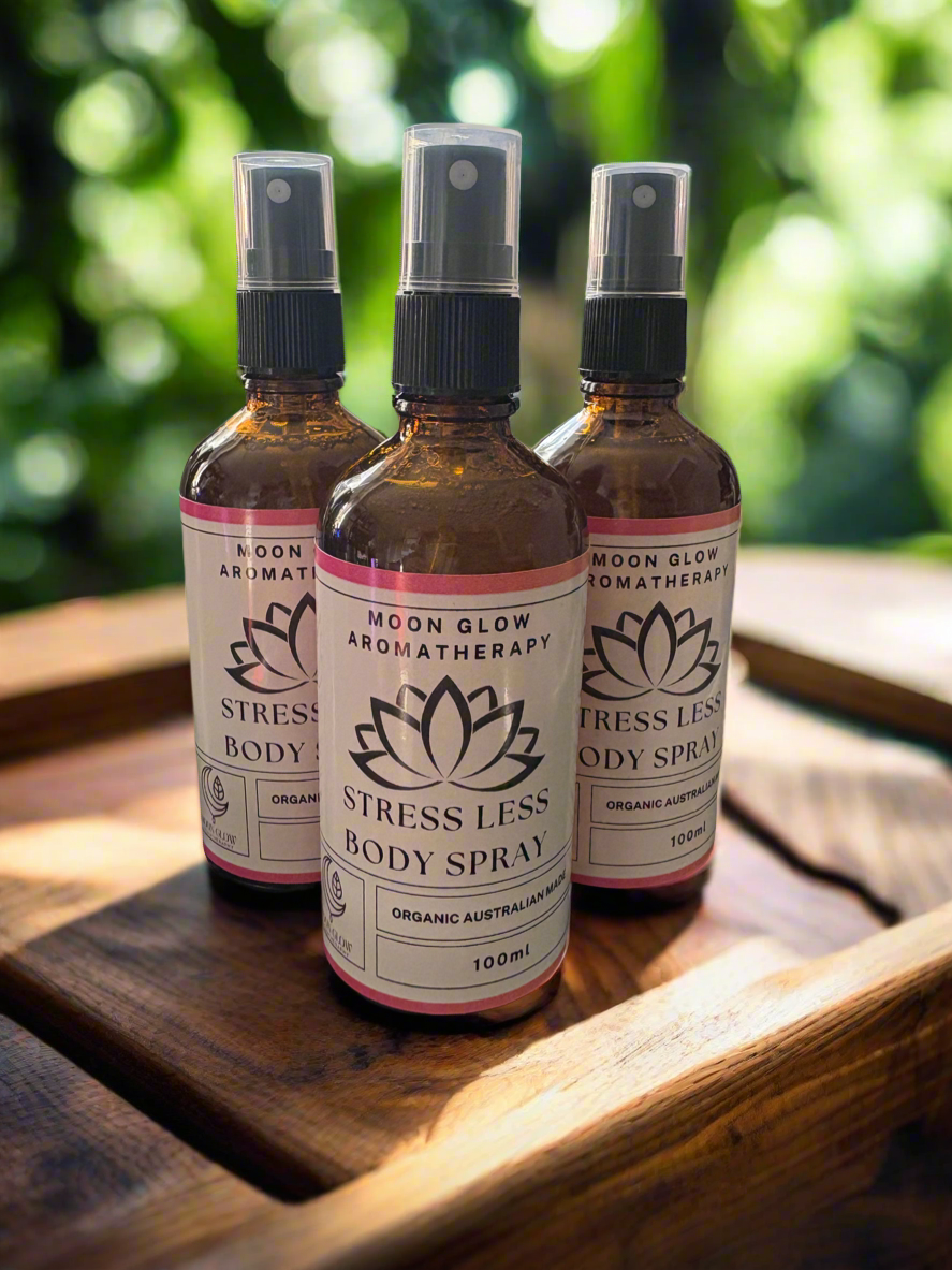 stress less body spray