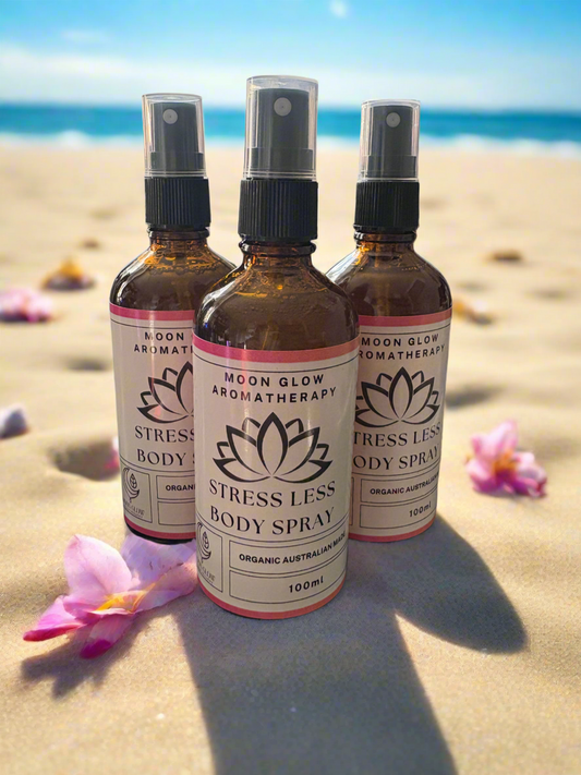 stress less body spray