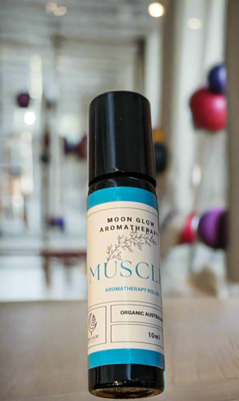 Aromatherapy muscle roller