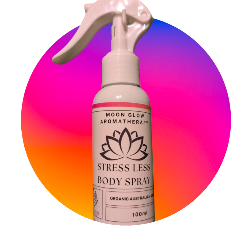 stress less body spray