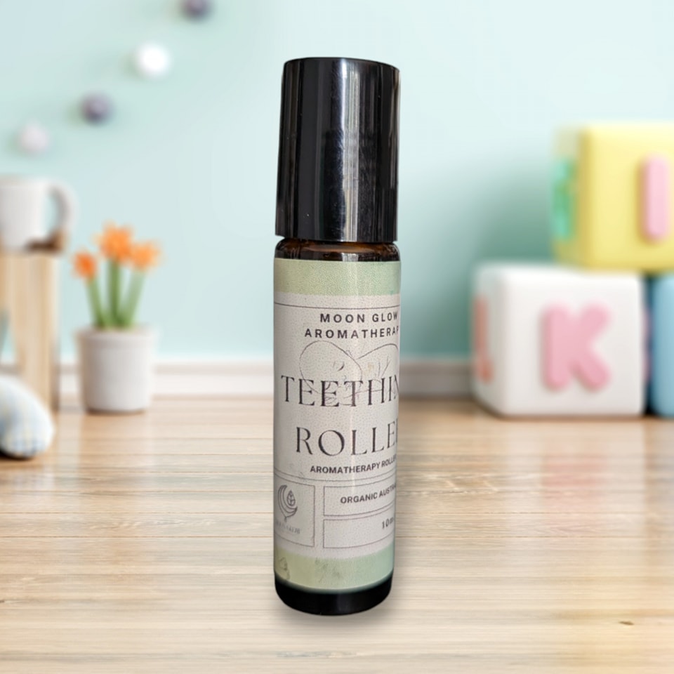 aromatherapy teething roller