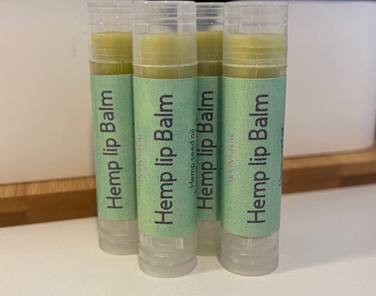 Hemp lip balm