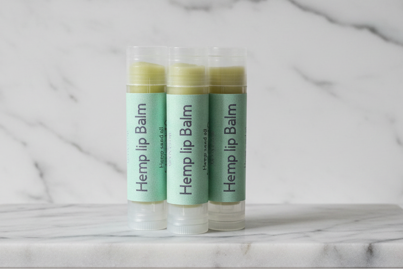 Hemp lip balm