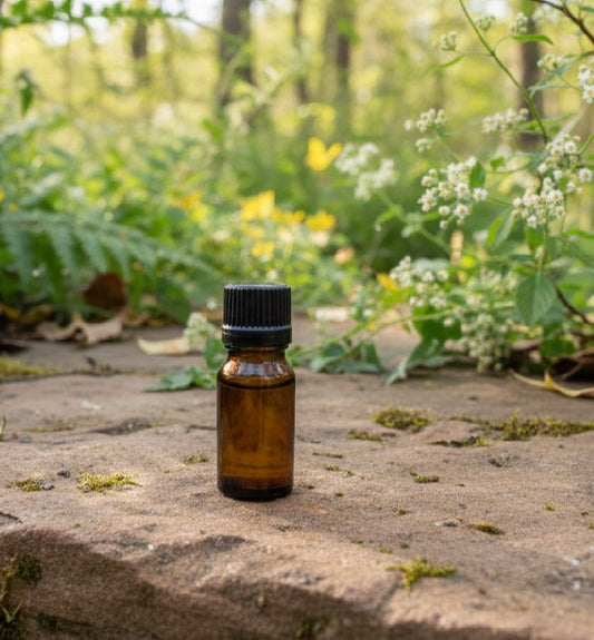 10ml glass bottle with droppler lid
