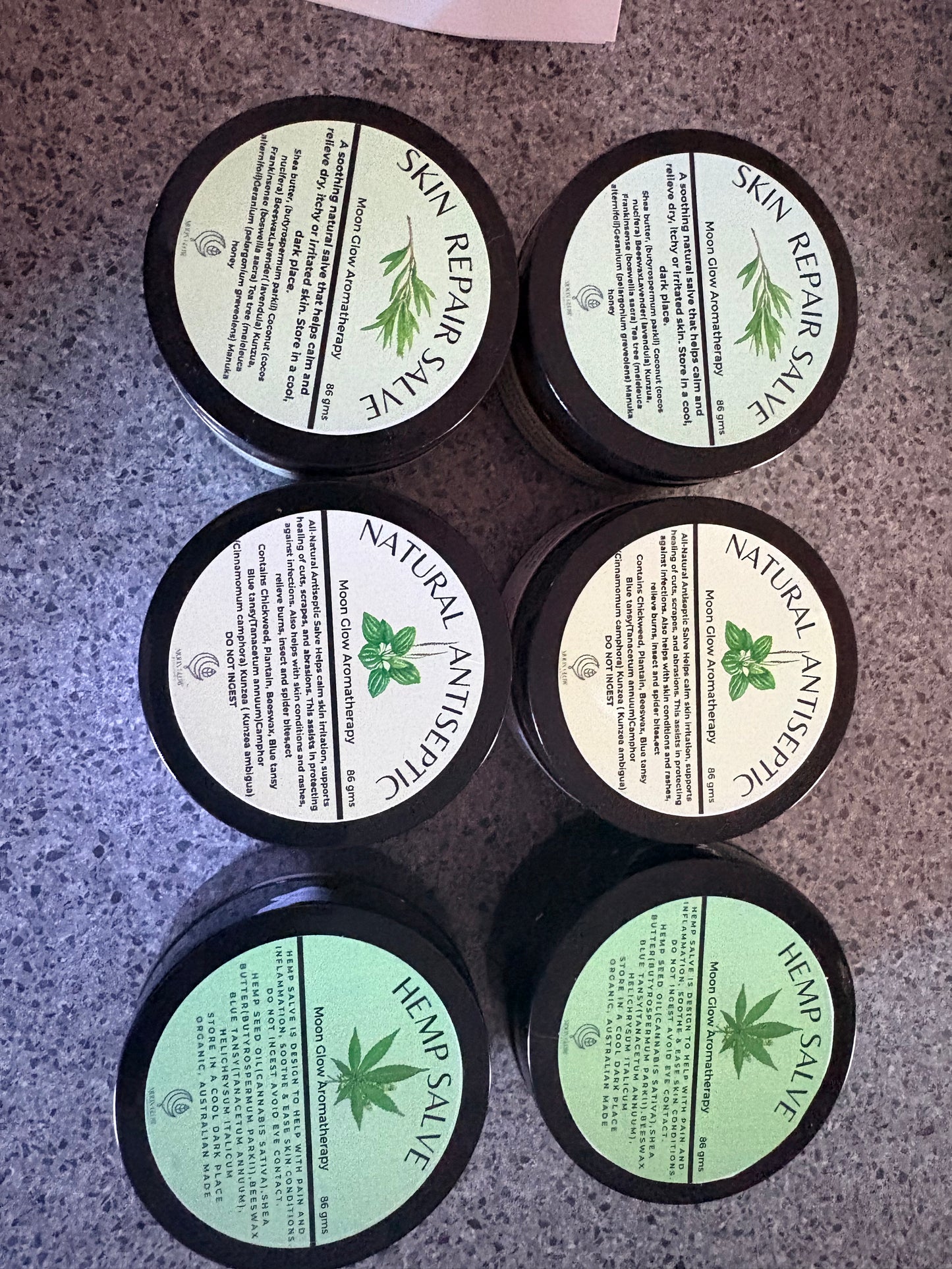 Hemp salve
