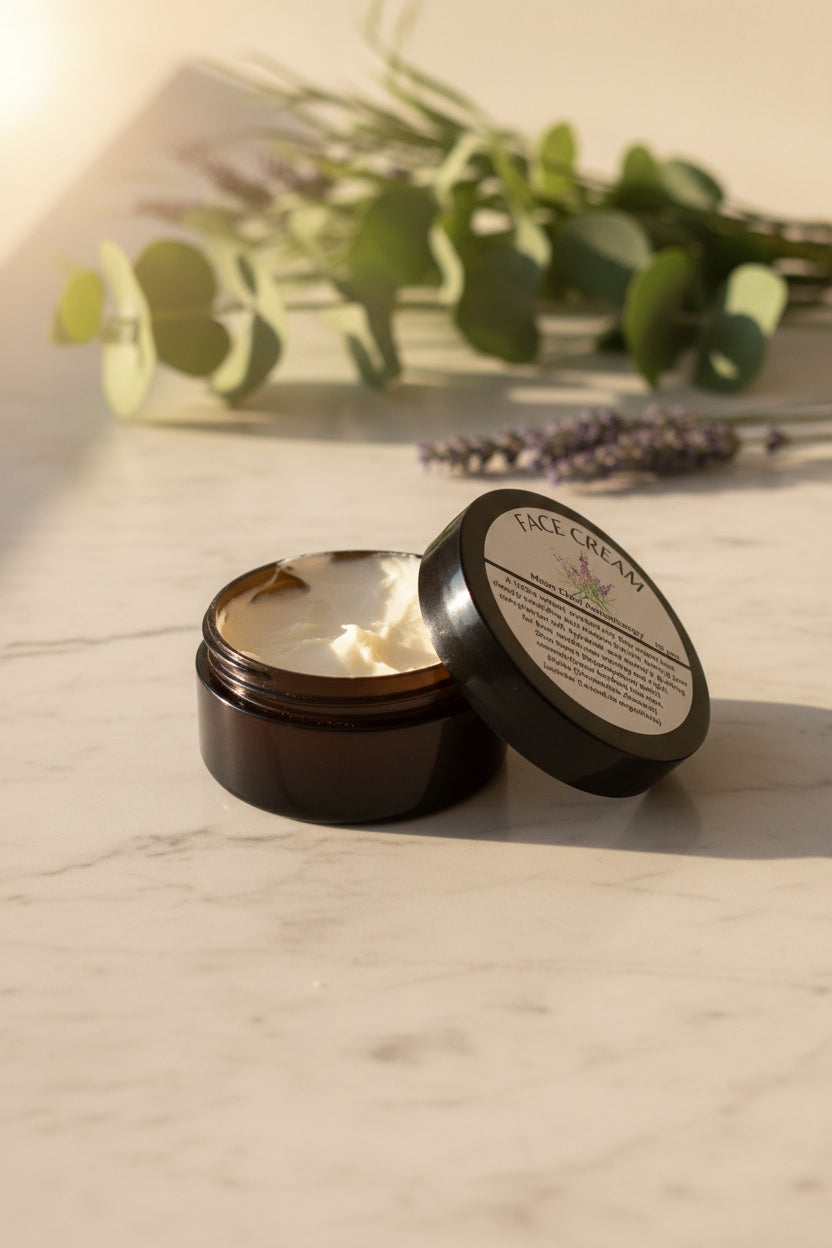 woman's face cream