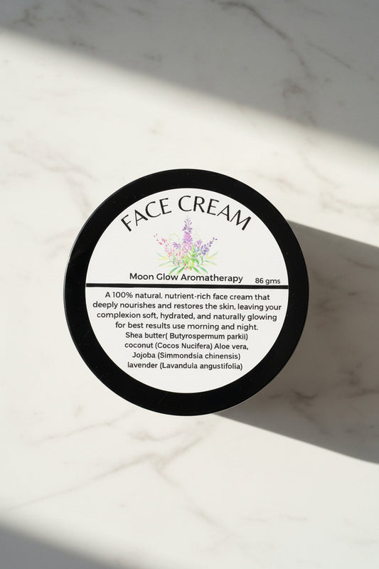 woman's face cream