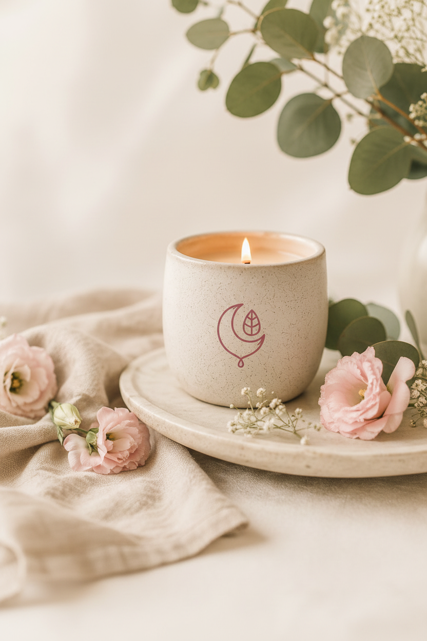 Seasons Circle Candle